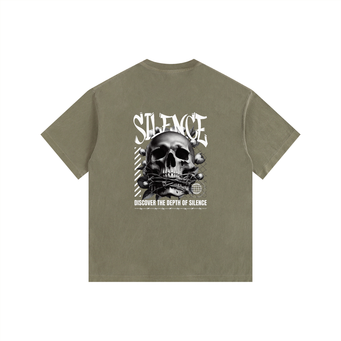 Vintage Washed Oversized Cotton T-Shirt