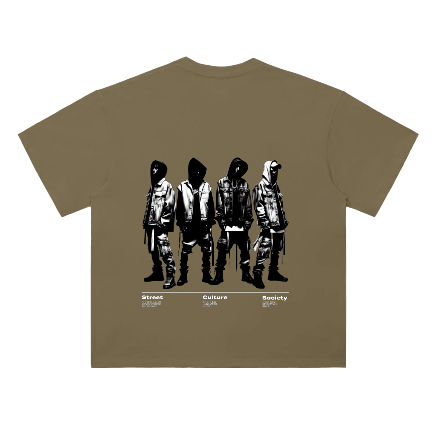 Heavyweight Drop Shoulder Cotton T-Shirt