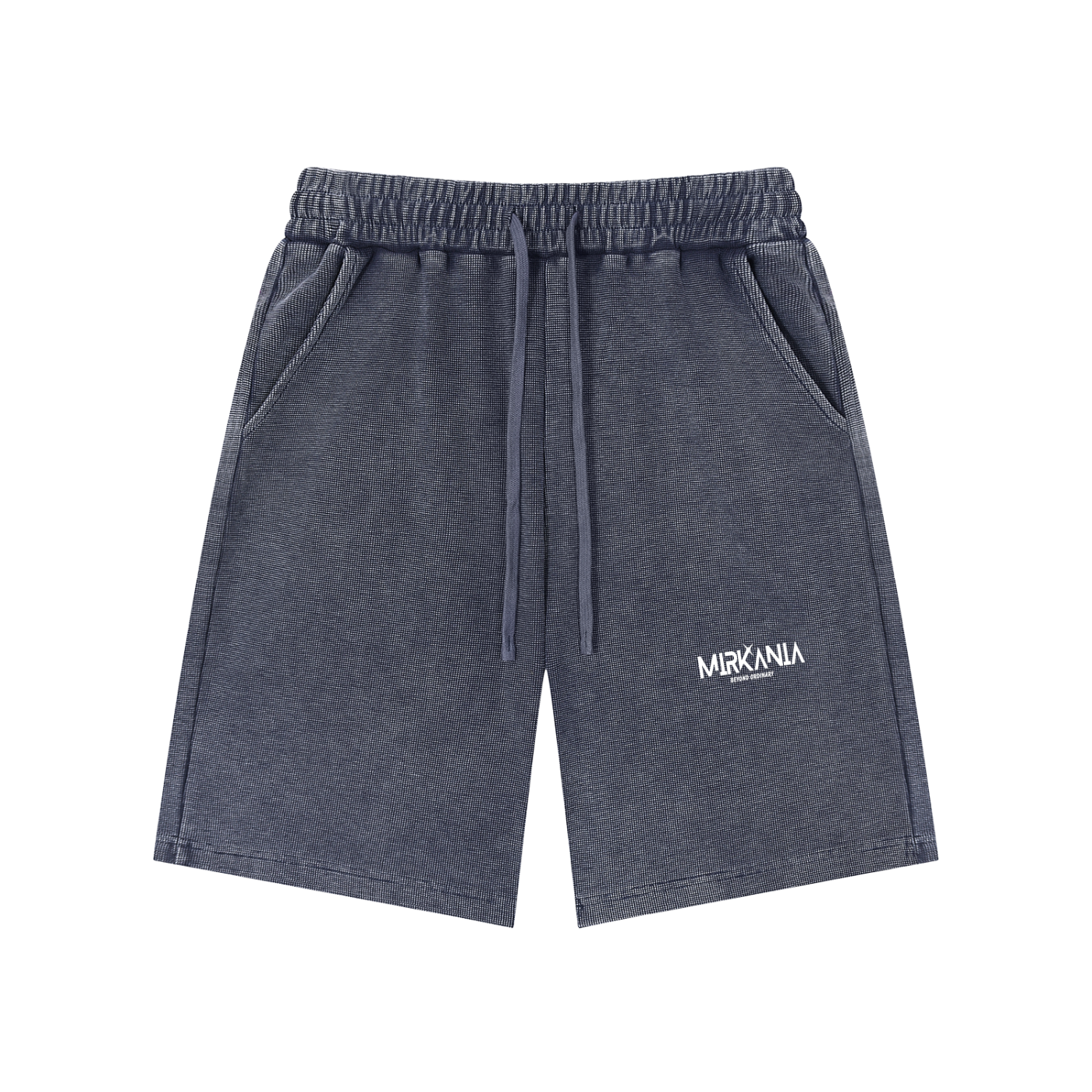 Mineral Wash Waffle Knit Shorts