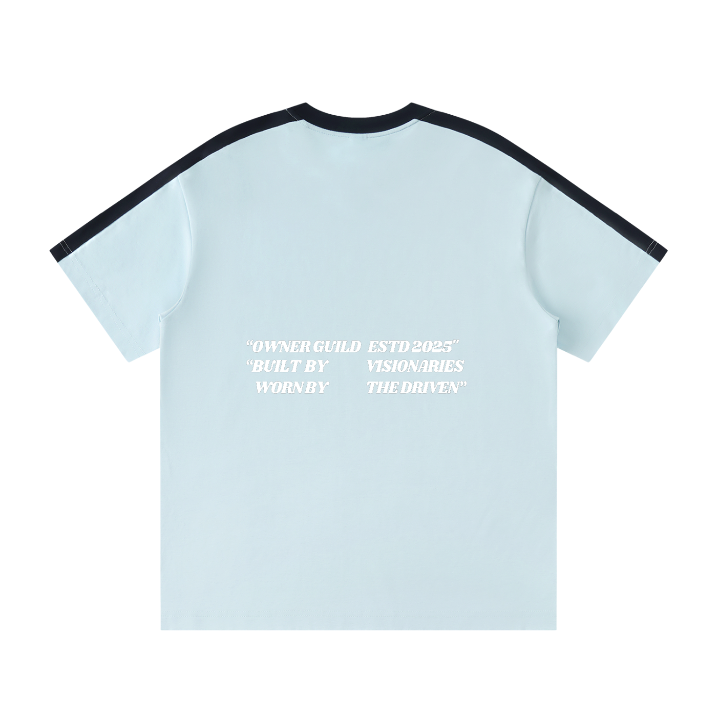 Unisex Colorblock Striped T-Shirt