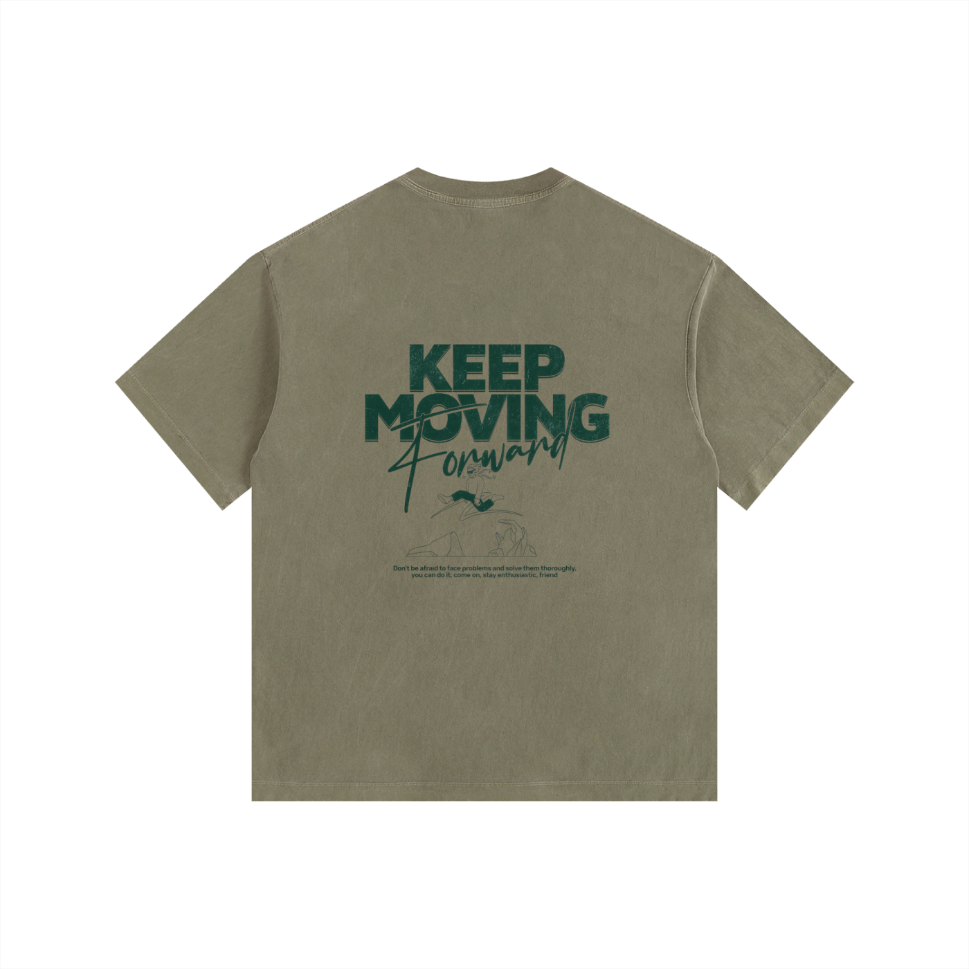 Vintage Washed Oversized Cotton T-Shirt