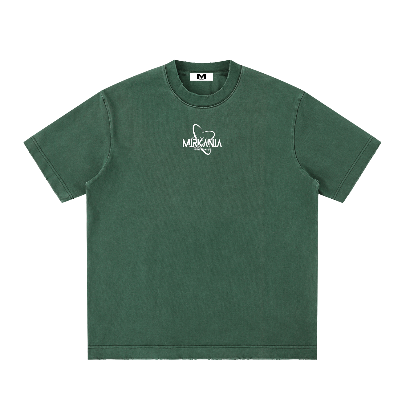 Heavyweight Vintage Washed Frayed T-Shirt