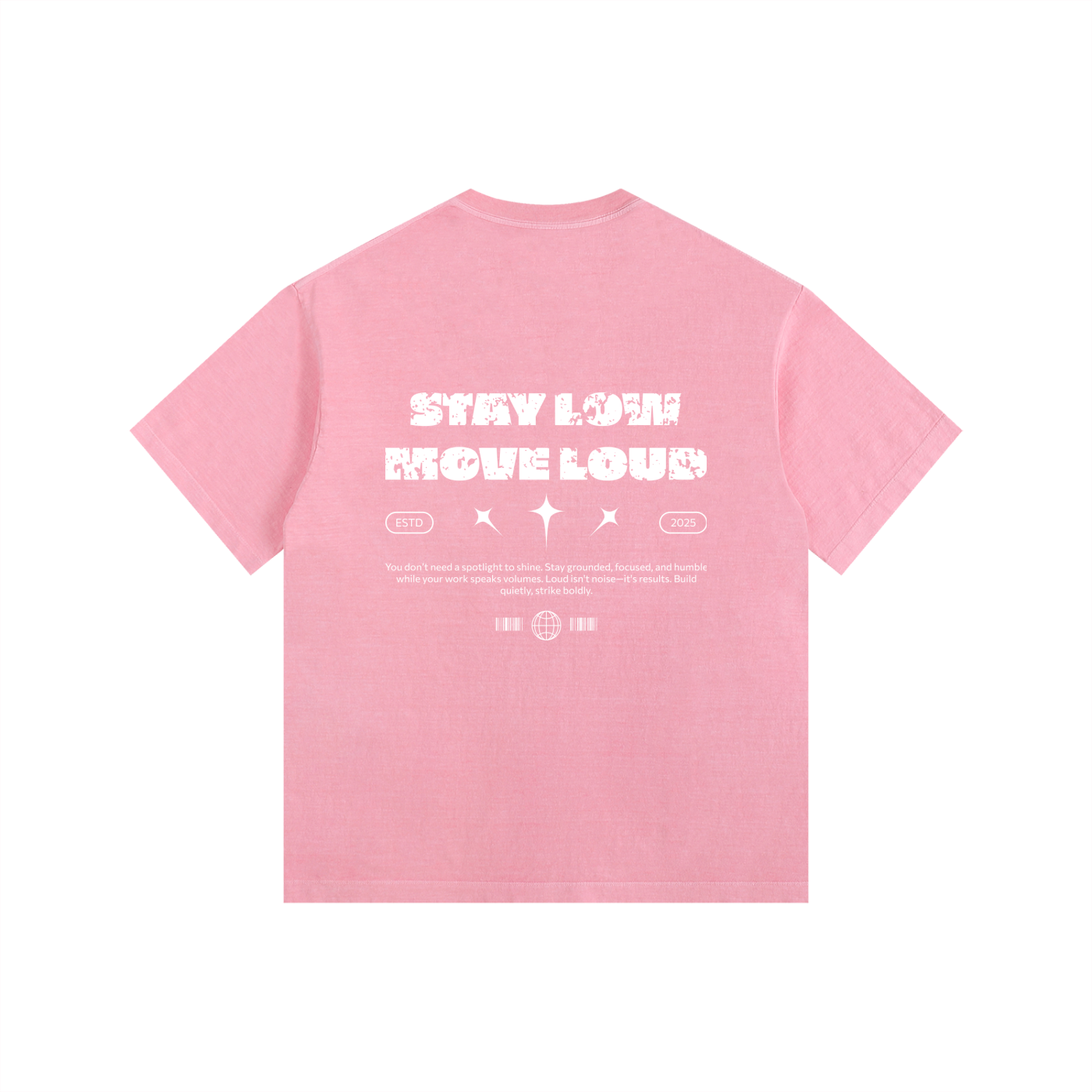 Vintage Washed Oversized Cotton T-Shirt