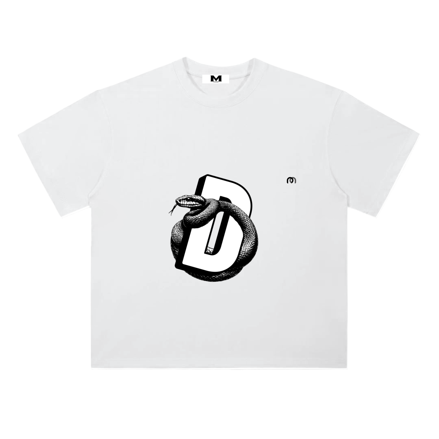 Heavyweight Drop Shoulder Cotton T-Shirt