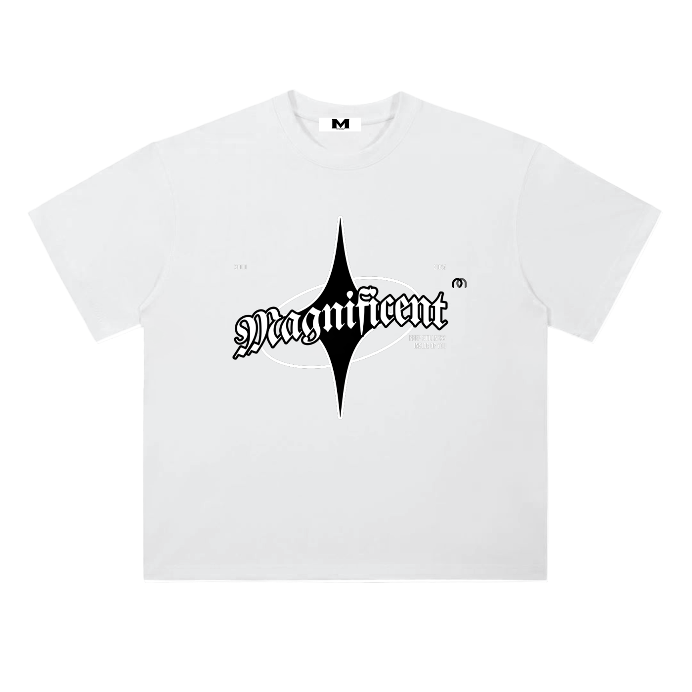 Heavyweight Drop Shoulder Cotton T-Shirt