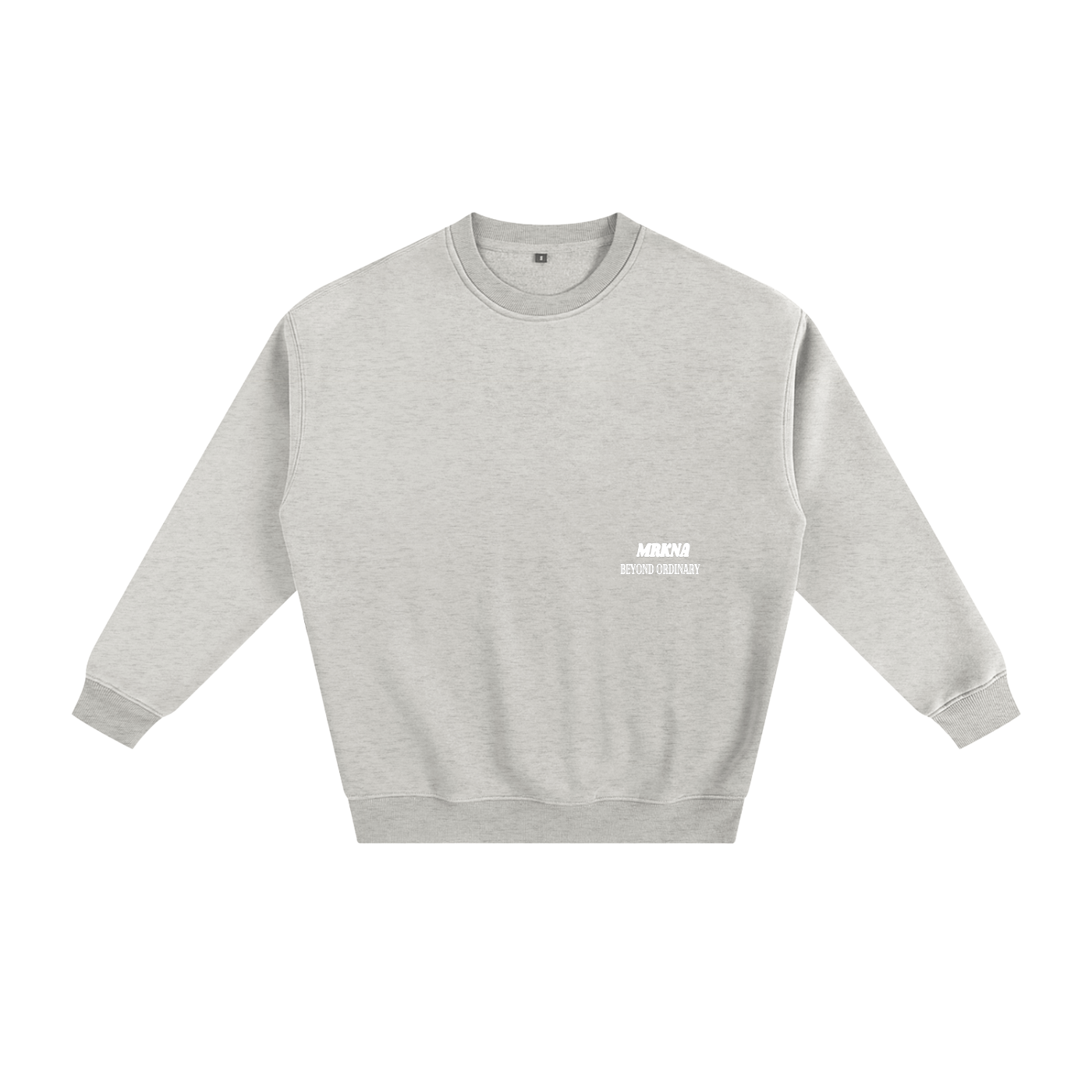 ODMPOD fleeced sweatshirt with cozy, soft fabric and a relaxed fit, perfect for casual wear and staying warm.
