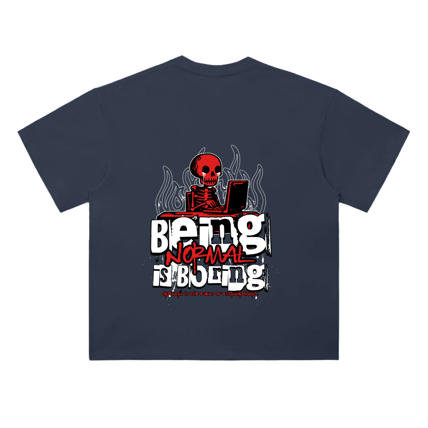 Heavyweight Drop Shoulder Cotton T-Shirt