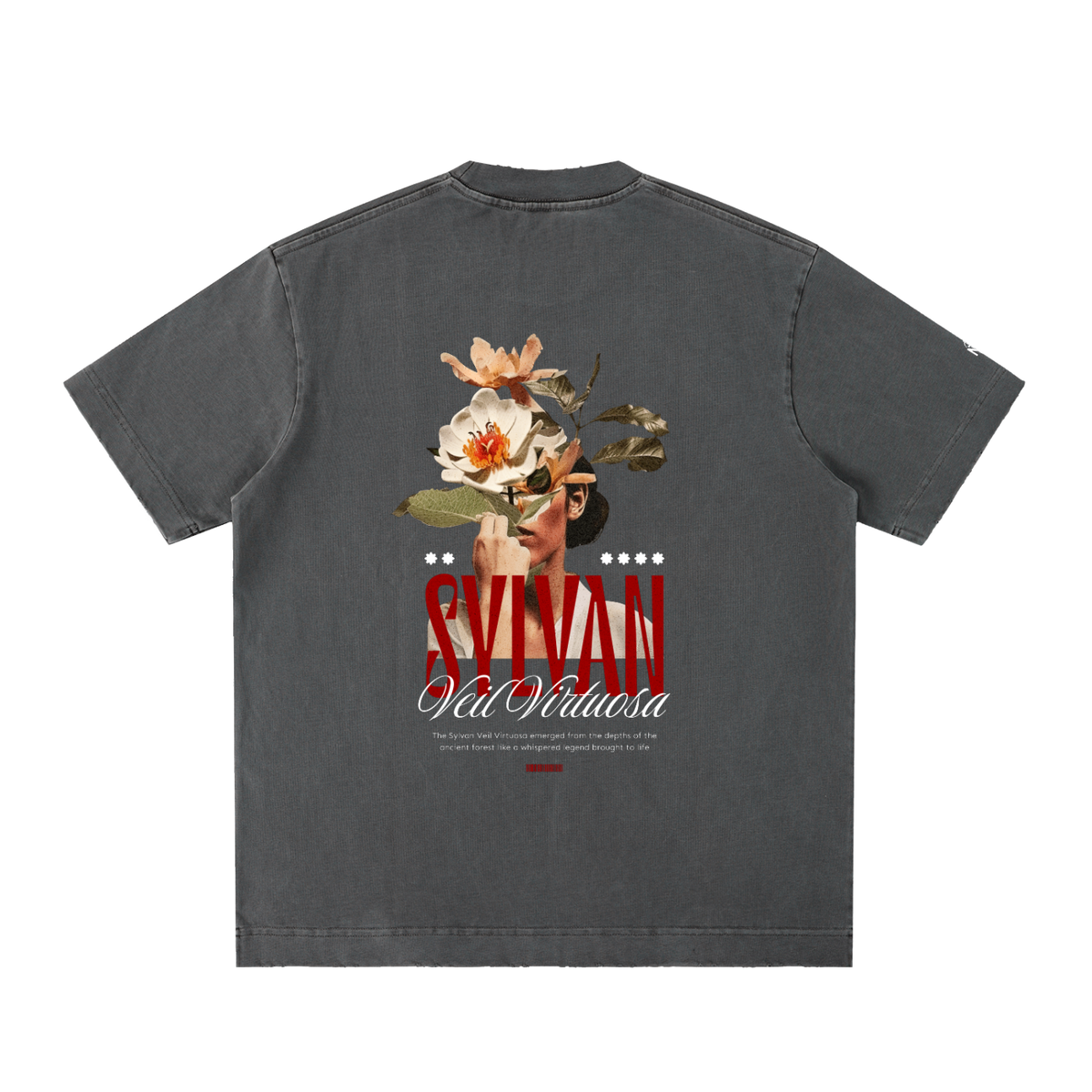 Heavyweight Vintage Washed Frayed T-Shirt