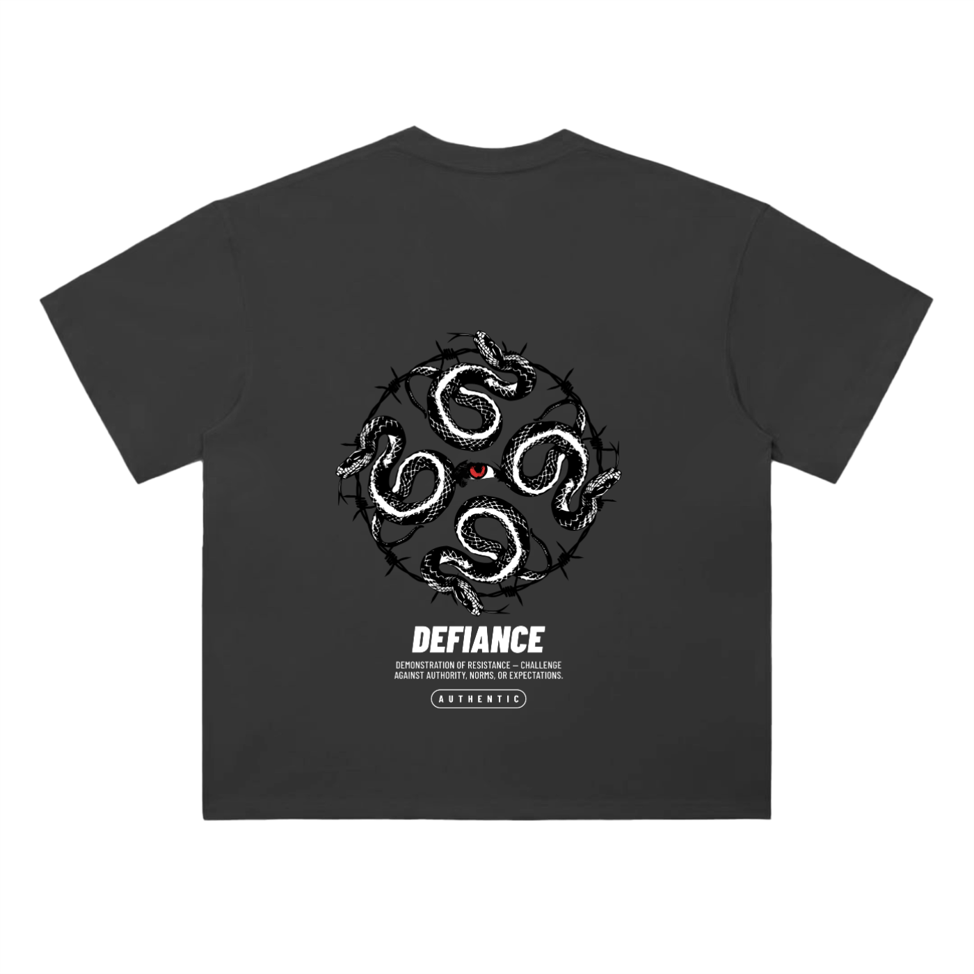 Heavyweight Drop Shoulder Cotton T-Shirt