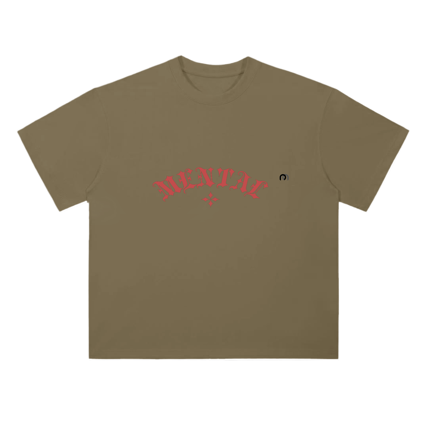 Heavyweight Drop Shoulder Cotton T-Shirt