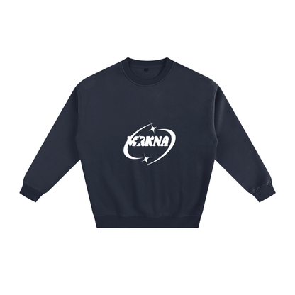 ODMPOD fleeced sweatshirt with cozy fabric, featuring a casual fit and classic design, perfect for comfortable everyday wear.