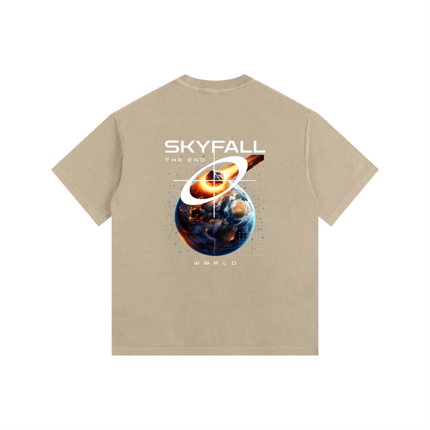 Vintage Washed Oversized Cotton T-Shirt