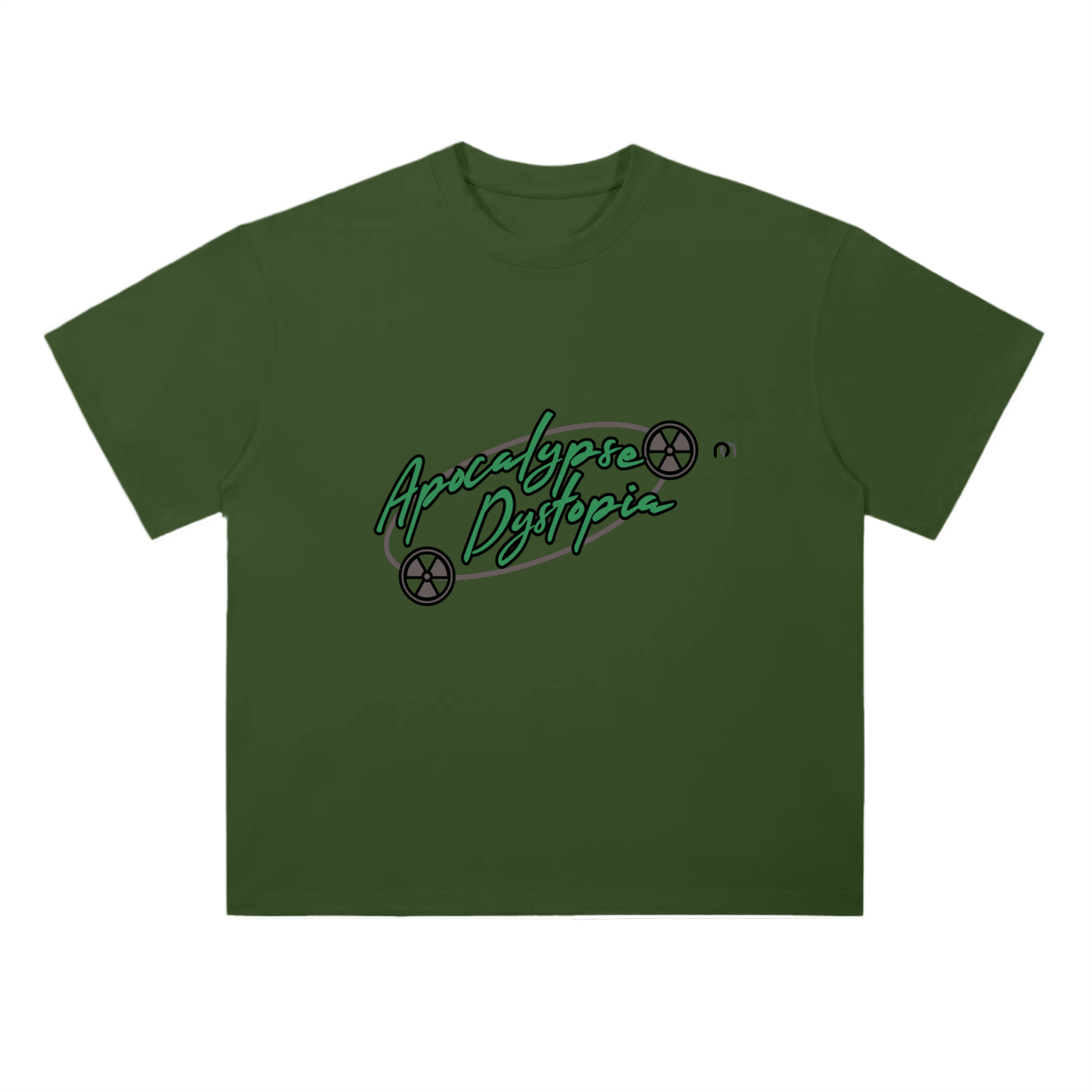 Heavyweight Drop Shoulder Cotton T-Shirt