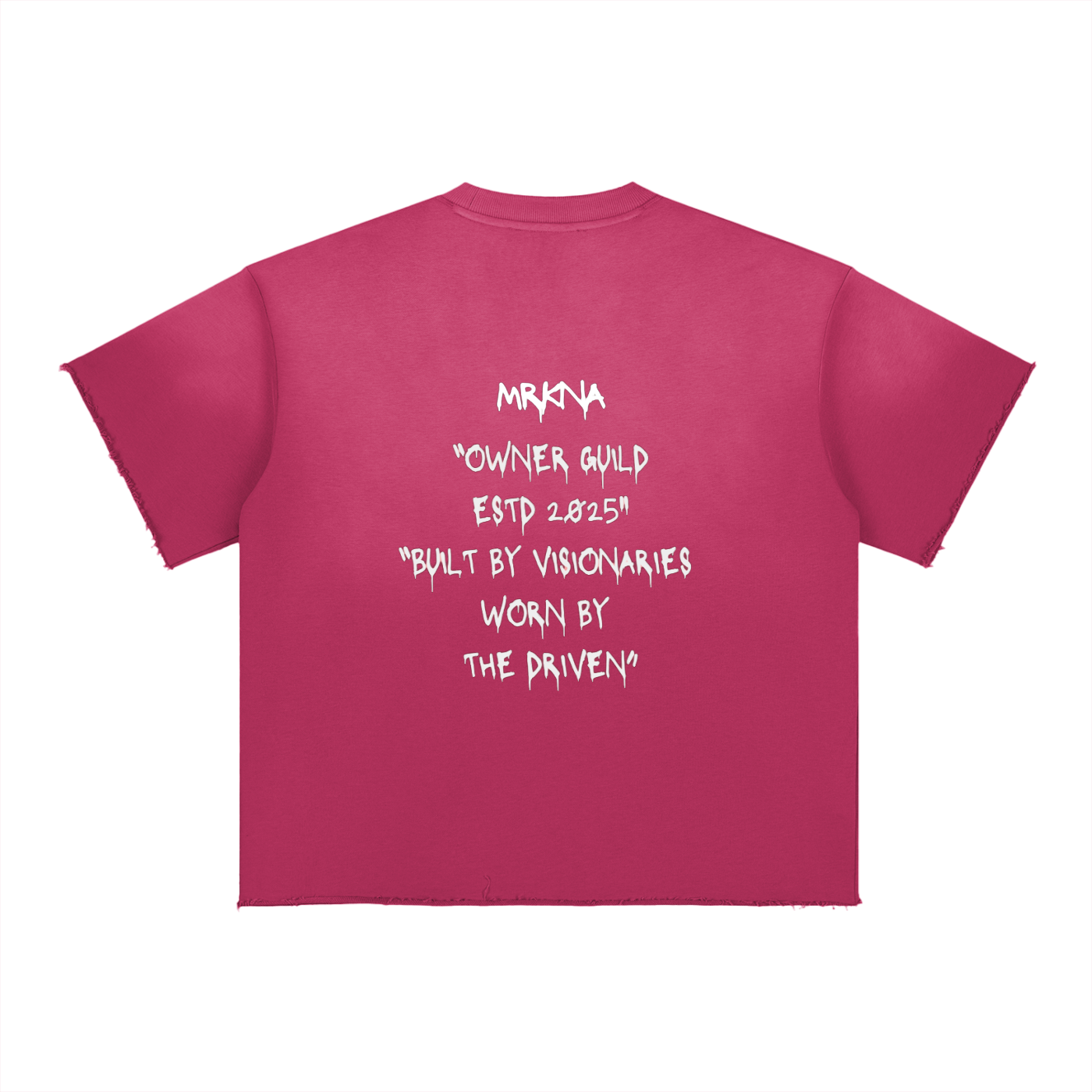 Sun Fade Raw Edge T-Shirt