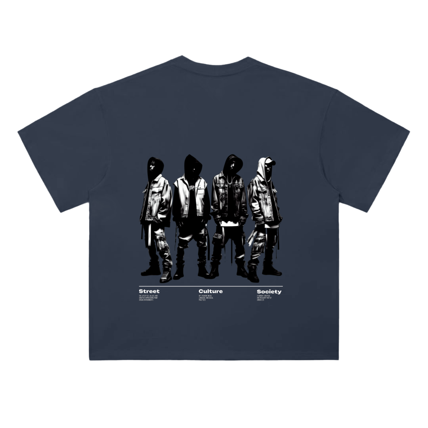 Heavyweight Drop Shoulder Cotton T-Shirt