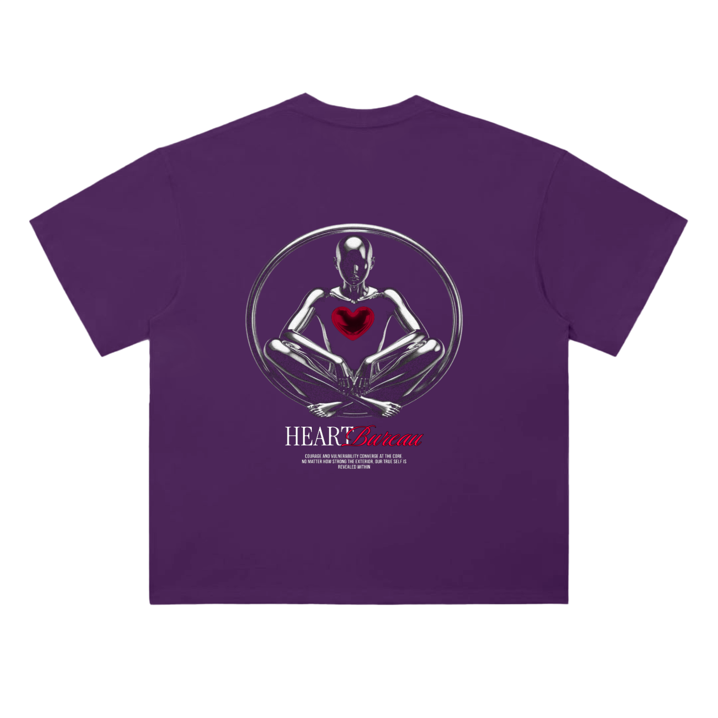 Heavyweight Drop Shoulder Cotton T-Shirt