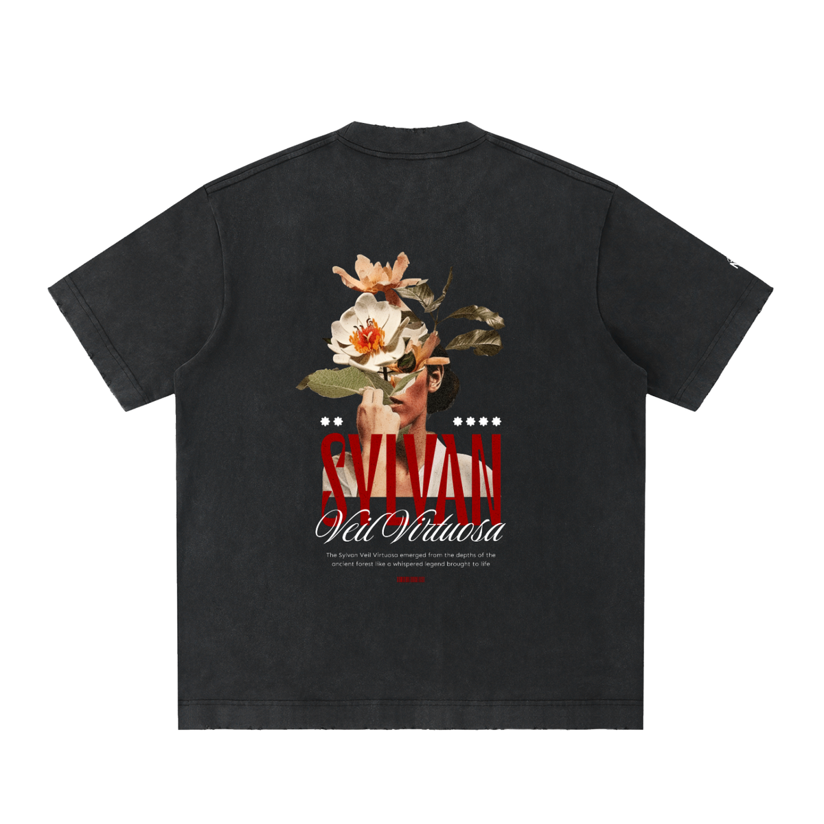 Heavyweight Vintage Washed Frayed T-Shirt