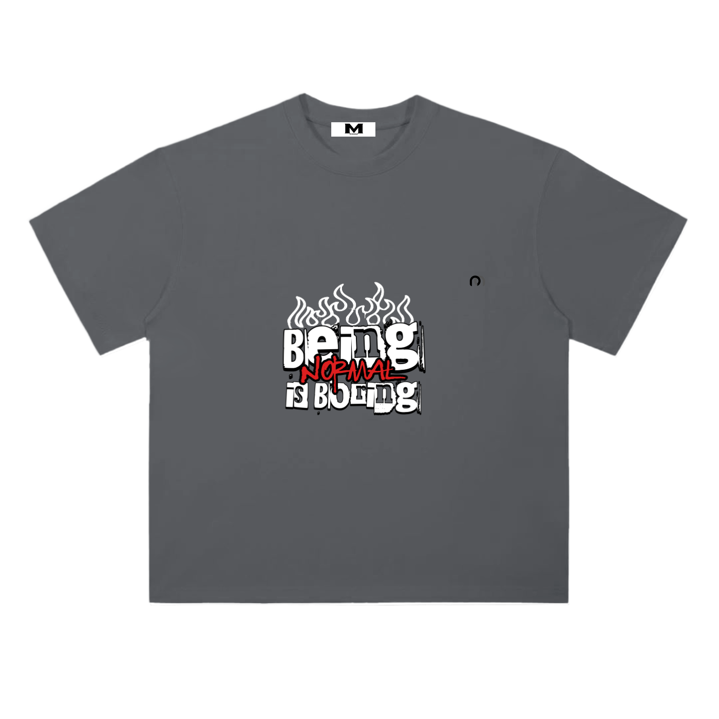 Heavyweight Drop Shoulder Cotton T-Shirt