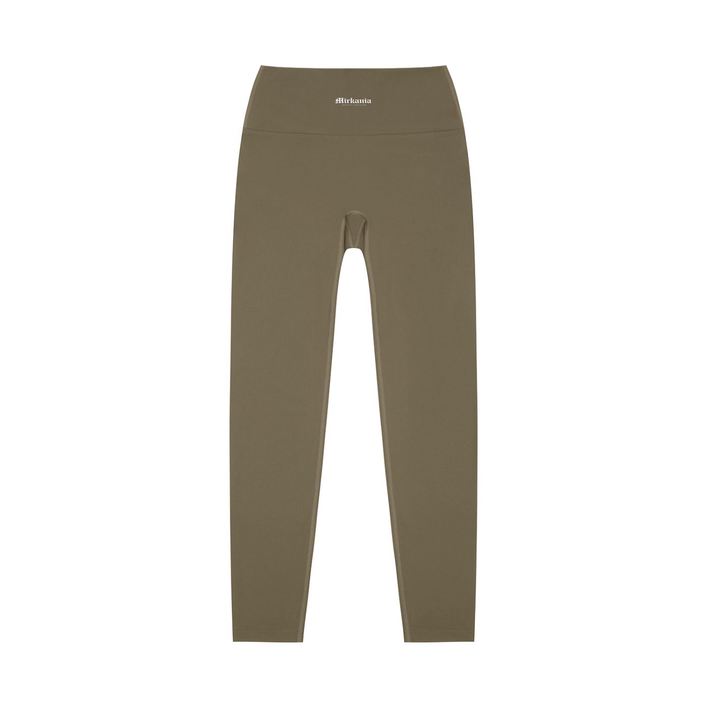 High-waisted ODMPOD yoga leggings displayed on a model, showcasing a snug fit and stretchy fabric for active wear.