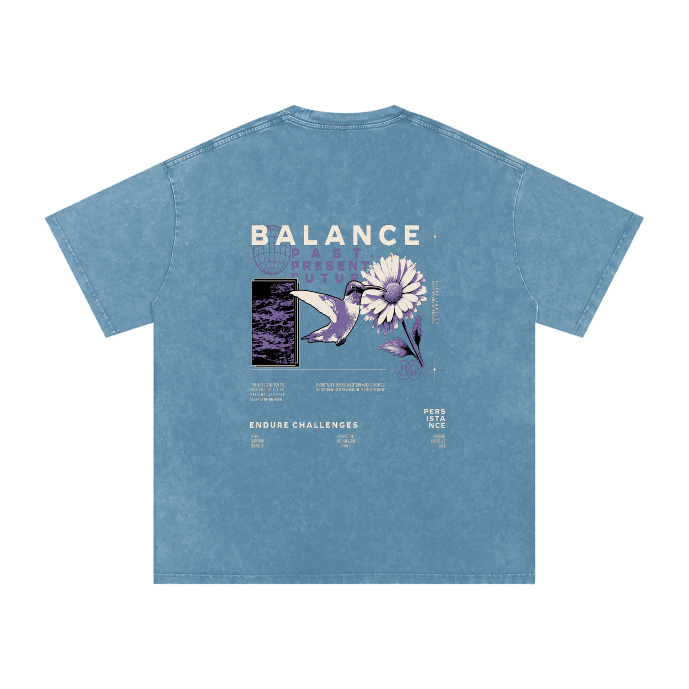 Acid Wash Oversize T-Shirt - 250 GSM