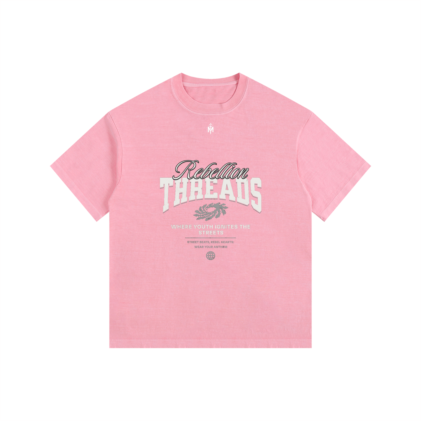 Vintage Washed Oversized Cotton T-Shirt