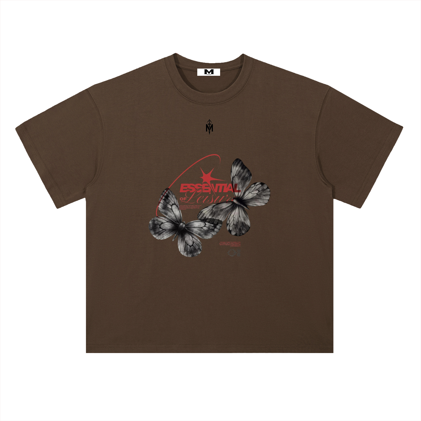 Heavyweight Drop Shoulder Cotton T-Shirt