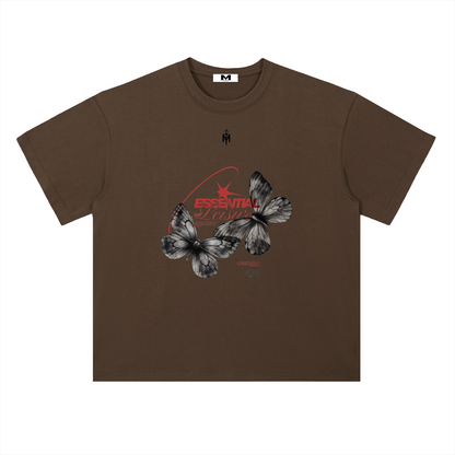 Heavyweight Drop Shoulder Cotton T-Shirt