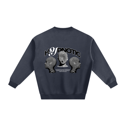 ODMPOD fleeced sweatshirt featuring a cozy, soft fleece fabric and classic design, perfect for casual and comfortable wear.