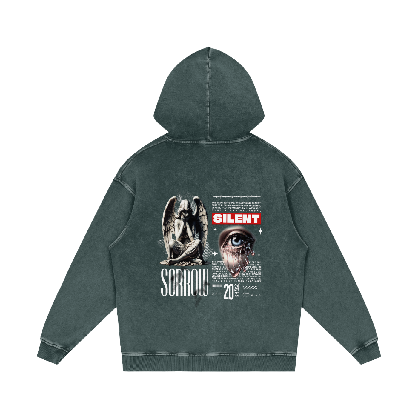 Acid Wash Oversize Hoodie - 420 GSM