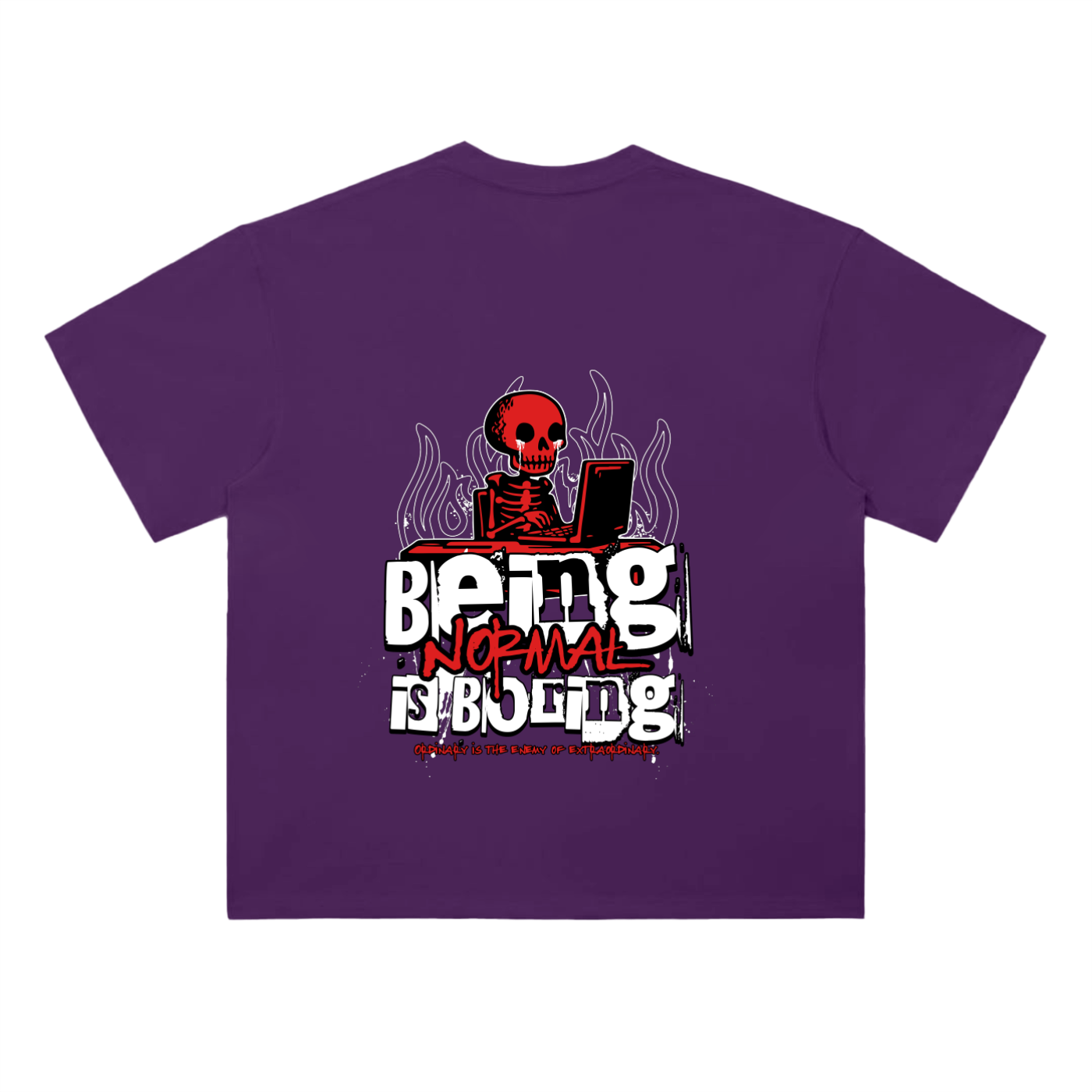 Heavyweight Drop Shoulder Cotton T-Shirt