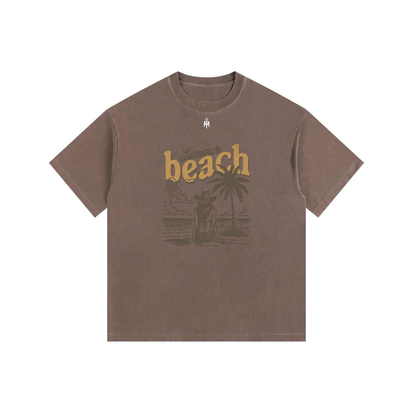 Vintage Washed Oversized Cotton T-Shirt