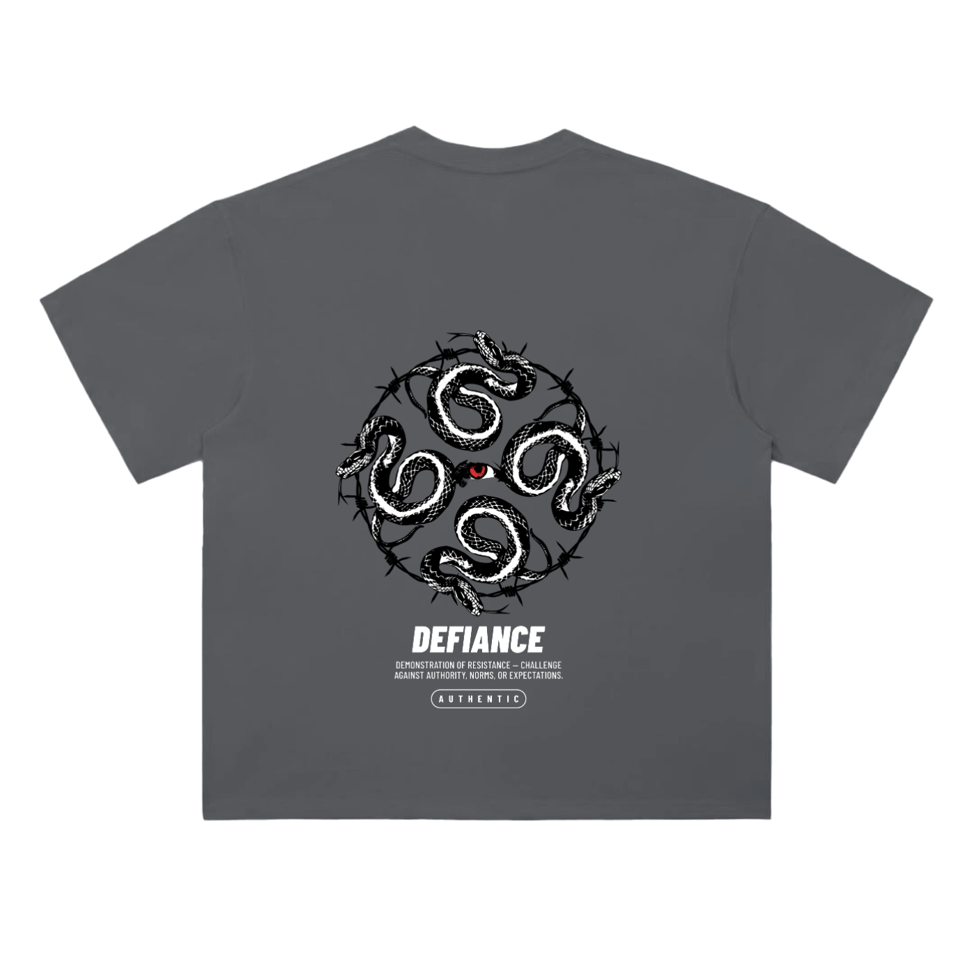 Heavyweight Drop Shoulder Cotton T-Shirt