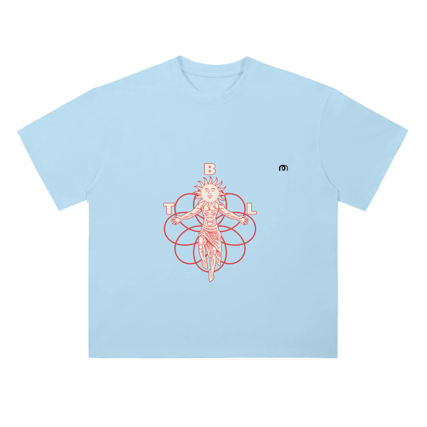 Heavyweight Drop Shoulder Cotton T-Shirt