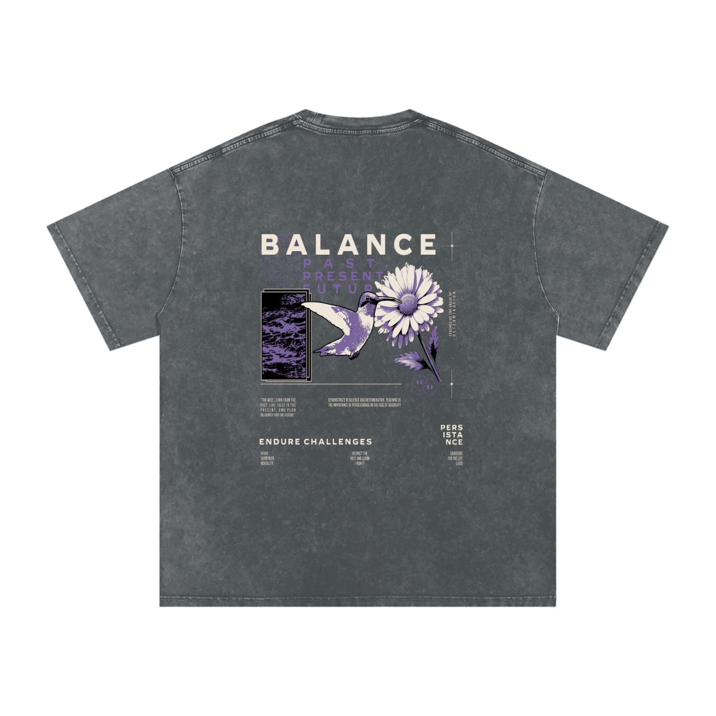 Acid Wash Oversize T-Shirt - 250 GSM