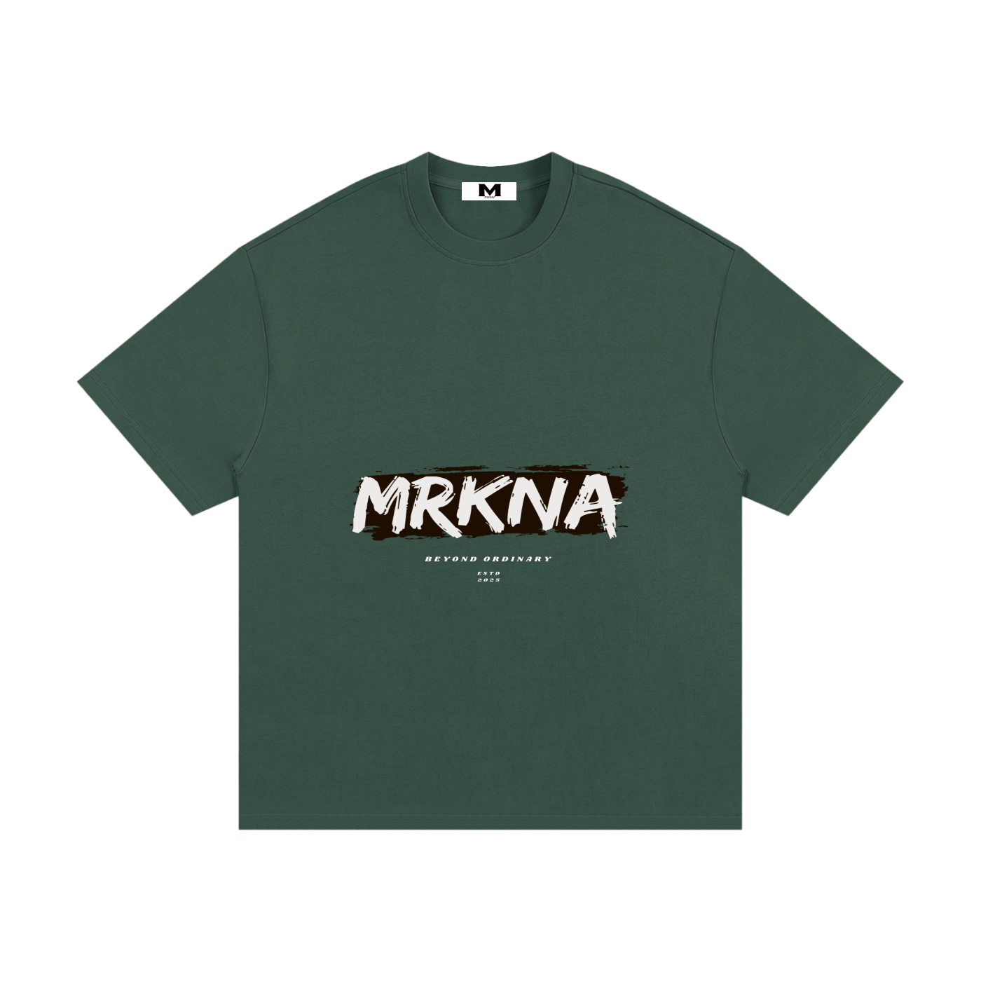 ODMPOD Essential Heavyweight Cotton T-Shirt in classic design, displaying a comfortable fit and durable fabric.