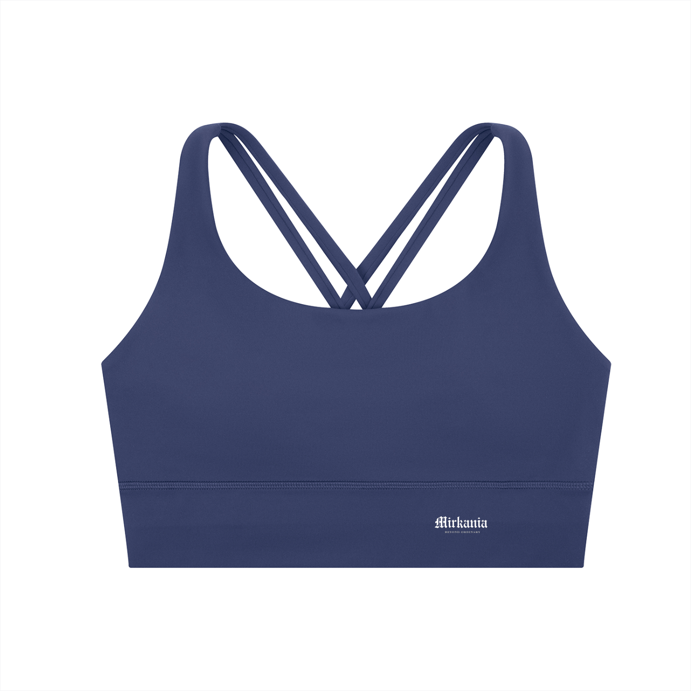 ODMPOD strappy criss-cross sports bra with adjustable straps and breathable fabric, designed for active fitness and workout sessions.