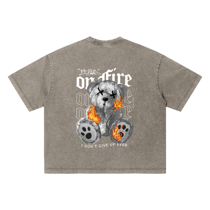 Unisex Vintage Wash Boxy T-Shirt
