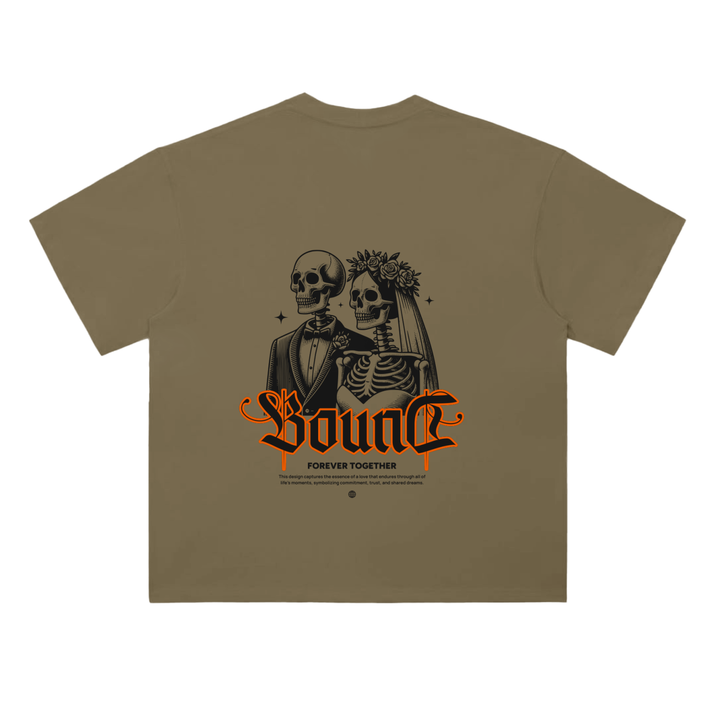 Heavyweight Drop Shoulder Cotton T-Shirt