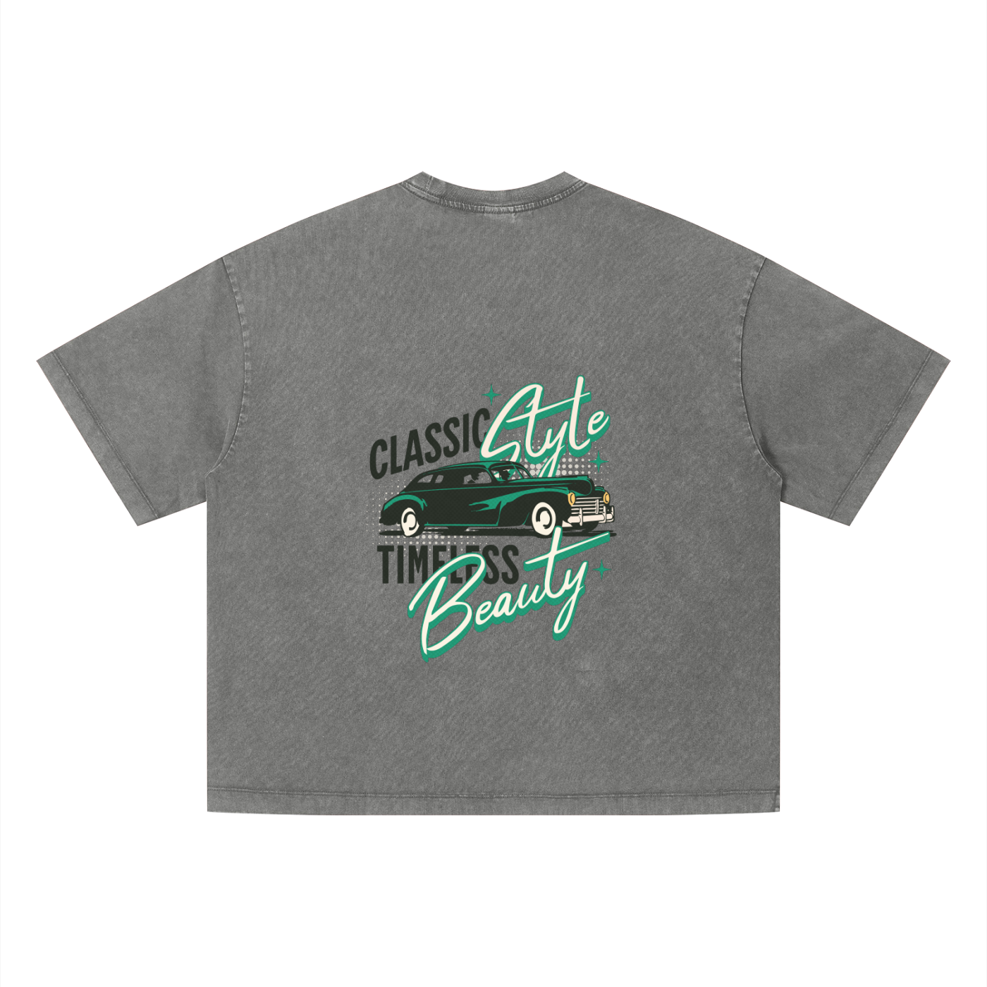 Unisex Vintage Wash Boxy T-Shirt