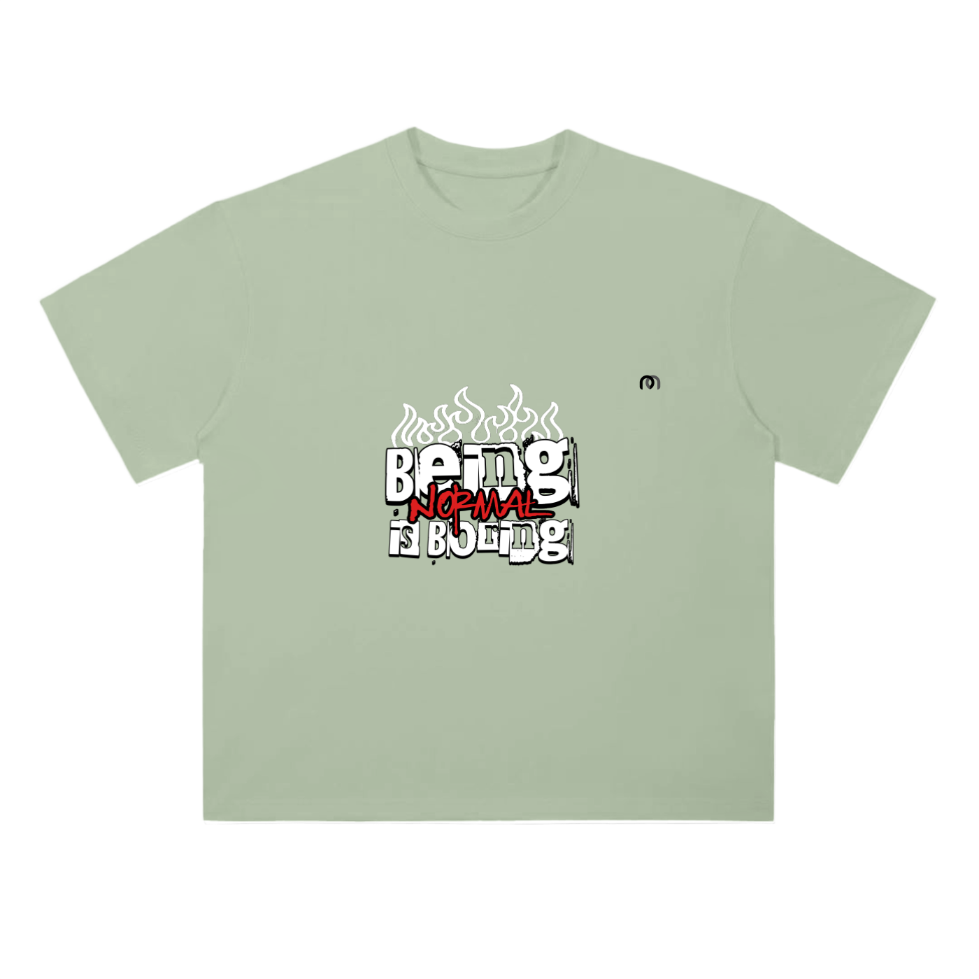 Heavyweight Drop Shoulder Cotton T-Shirt