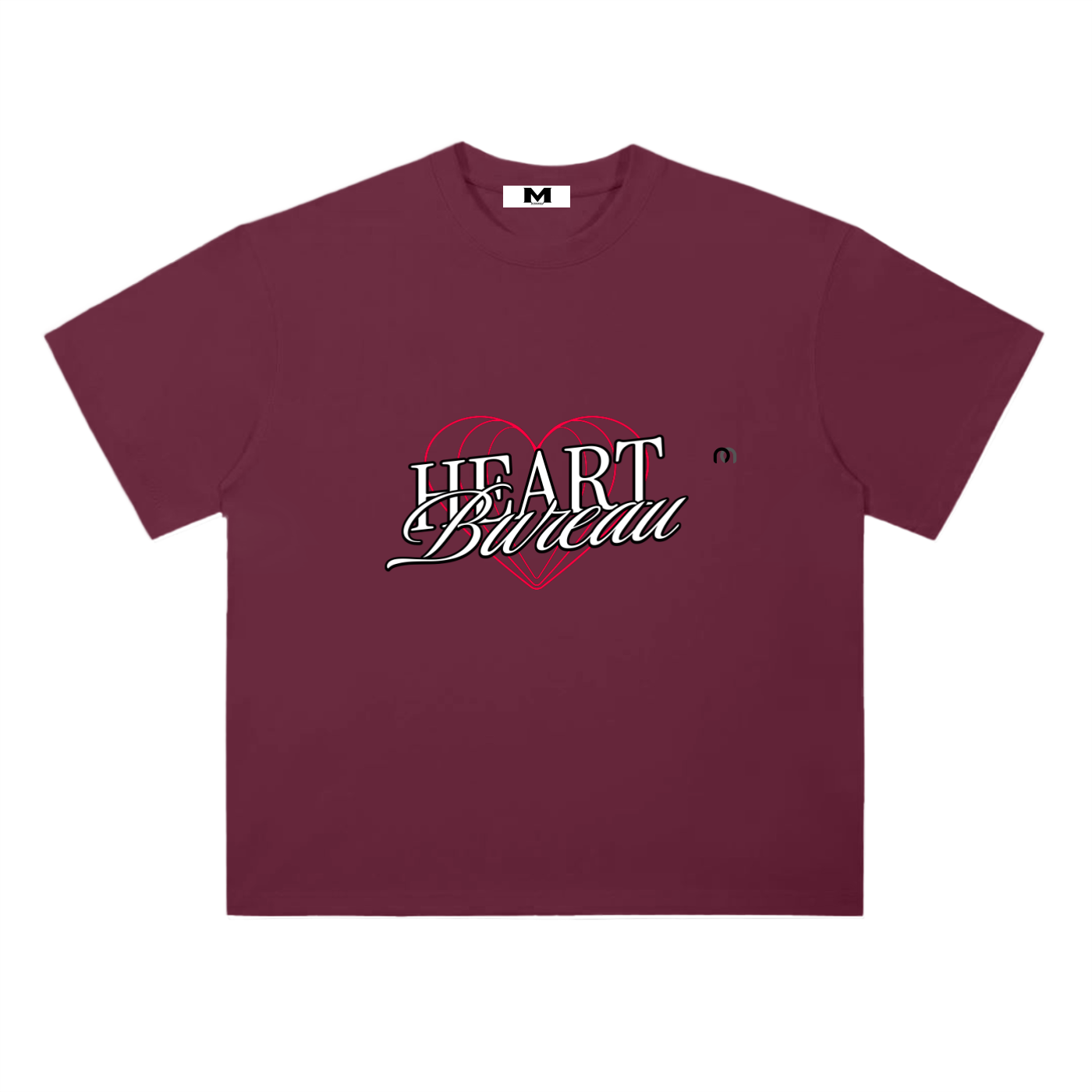 Heavyweight Drop Shoulder Cotton T-Shirt