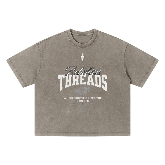 Unisex Vintage Wash Boxy T-Shirt