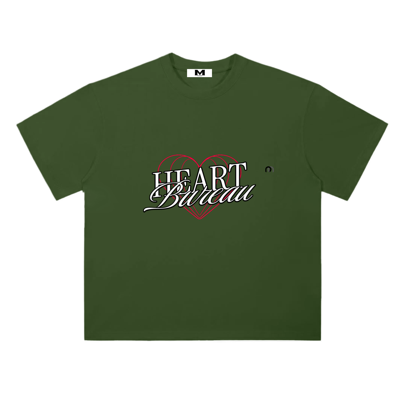 Heavyweight Drop Shoulder Cotton T-Shirt