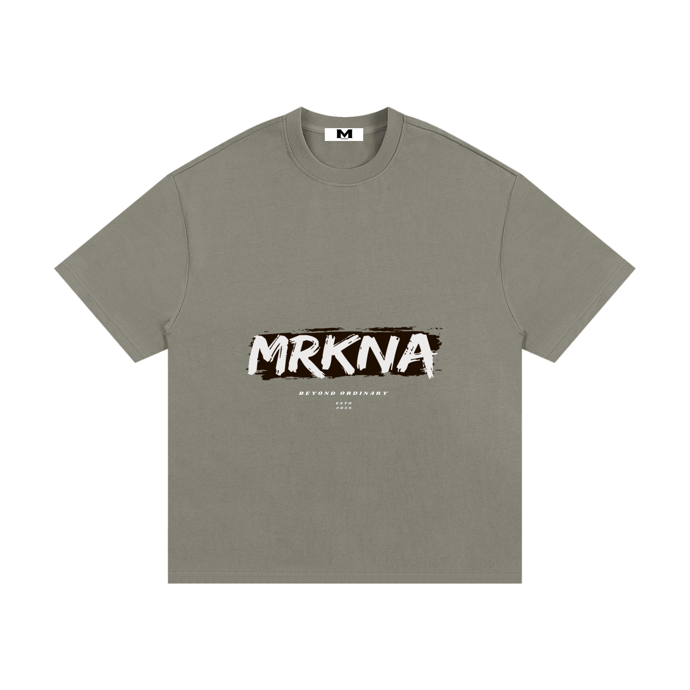 ODMPOD Essential Heavyweight Cotton T-Shirt, plain white t-shirt with a soft, durable fabric and classic fit.