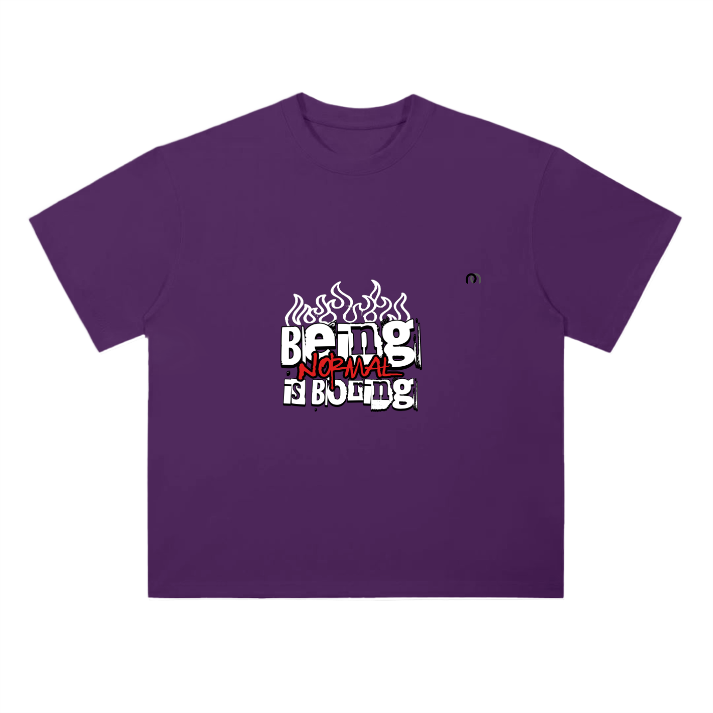 Heavyweight Drop Shoulder Cotton T-Shirt