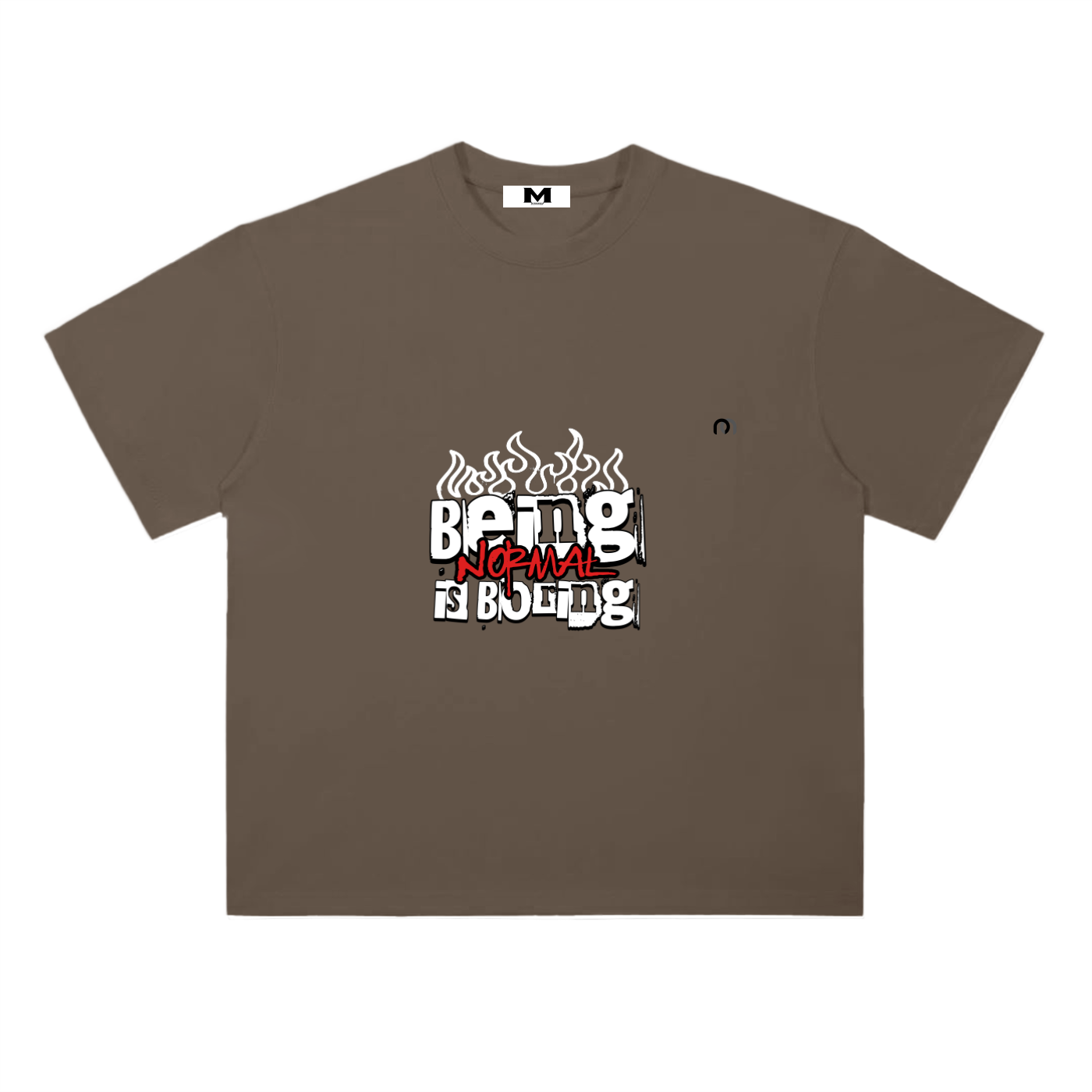 Heavyweight Drop Shoulder Cotton T-Shirt