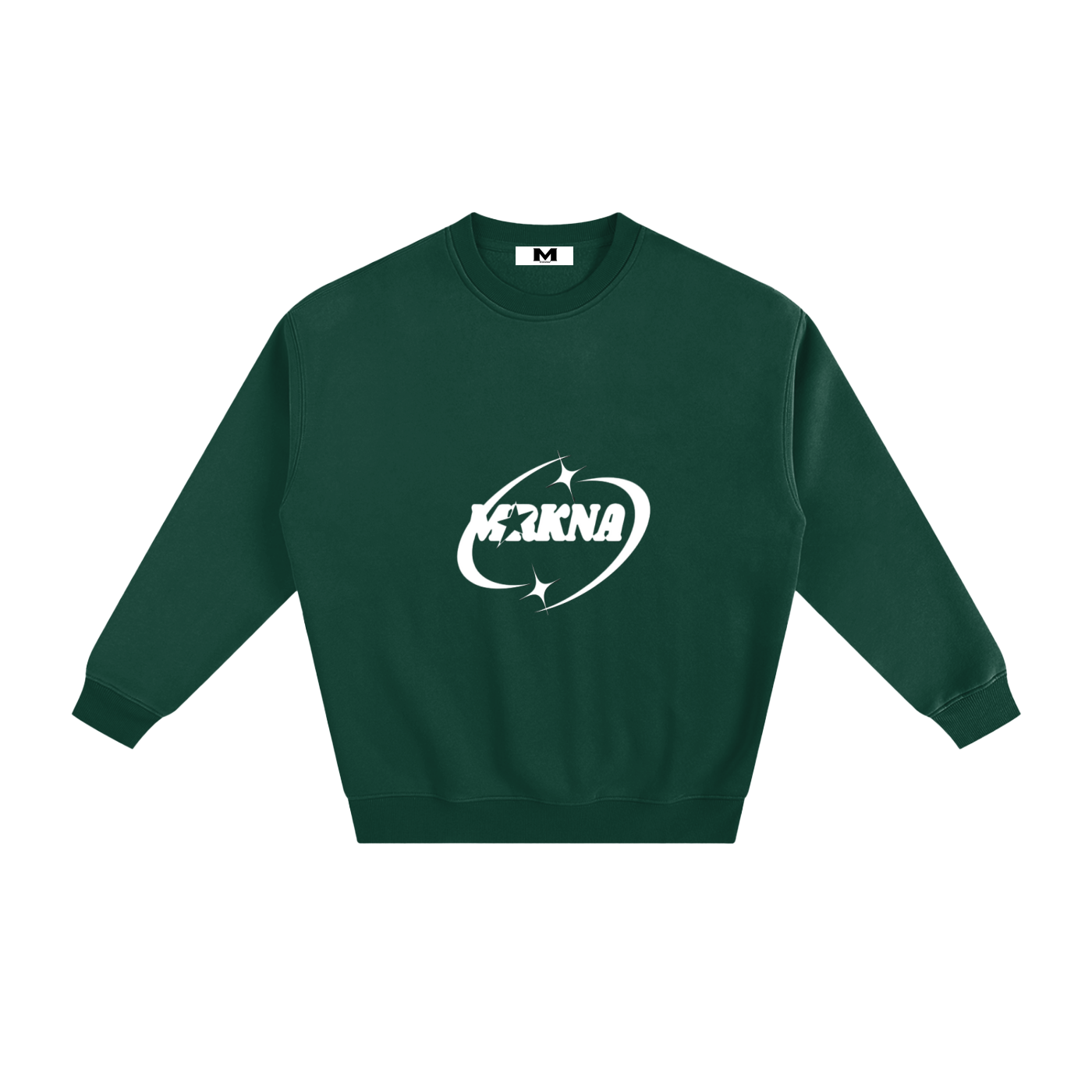 ODMPOD fleeced sweatshirt showing a cozy, soft fabric with a relaxed fit, perfect for casual wear and warmth.
