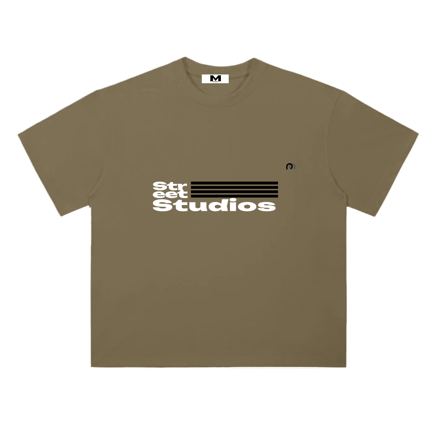 Heavyweight Drop Shoulder Cotton T-Shirt