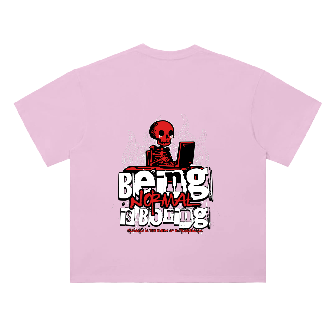 Heavyweight Drop Shoulder Cotton T-Shirt