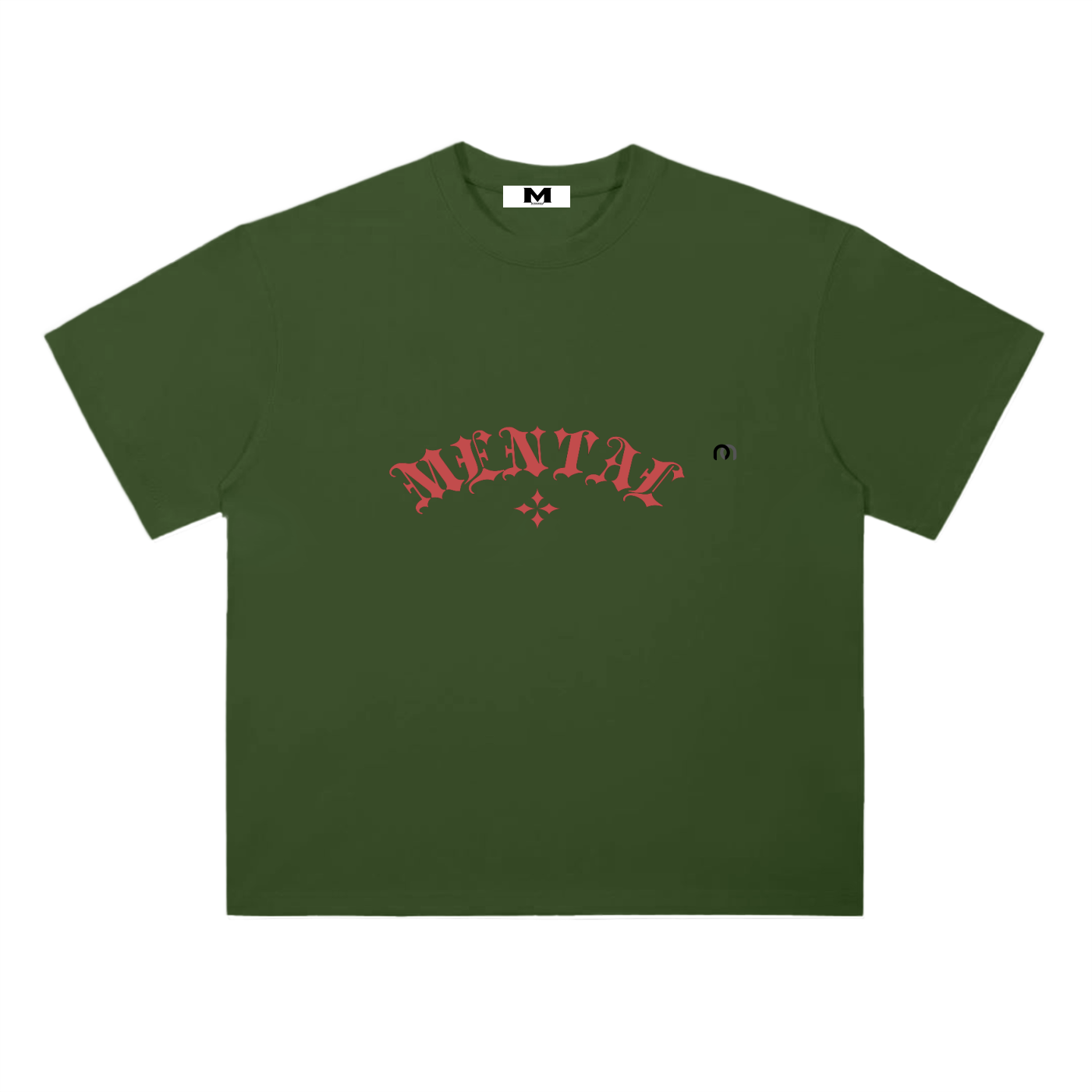 Heavyweight Drop Shoulder Cotton T-Shirt